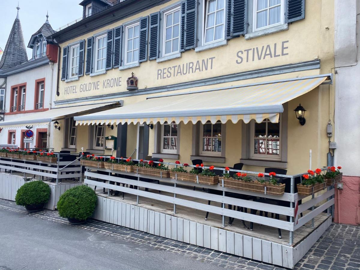 Hotel Gold'Ne Krone Oppenheim Bagian luar foto